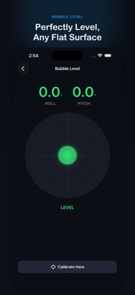 Bubble Level tool screenshot